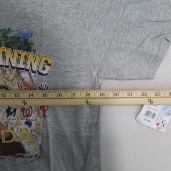 Majestic Men Gray Tee Shirt MLB Spring Training Casual Size Medium - Picture 6 of 10